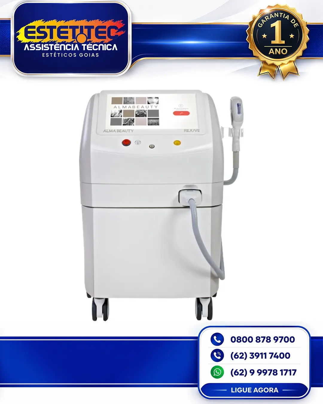 REPARO ALMA LASER REJUVE CUIABÁ