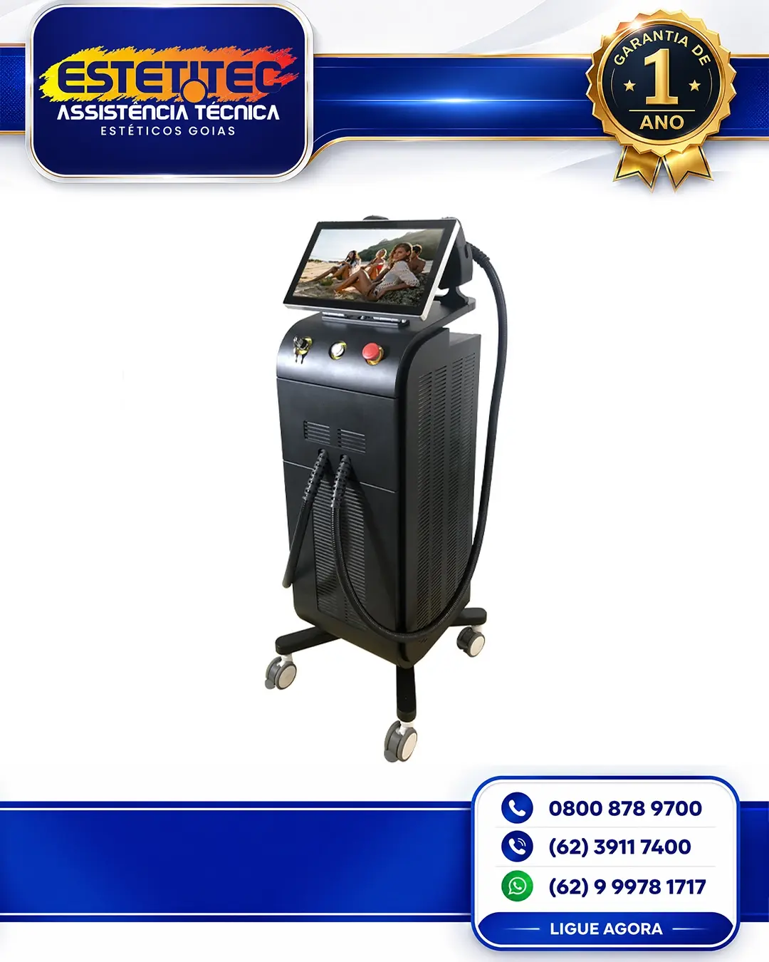 REPARO ALMA LASER SOPRANO TITANIUM XL MATO GROSSO DO SUL