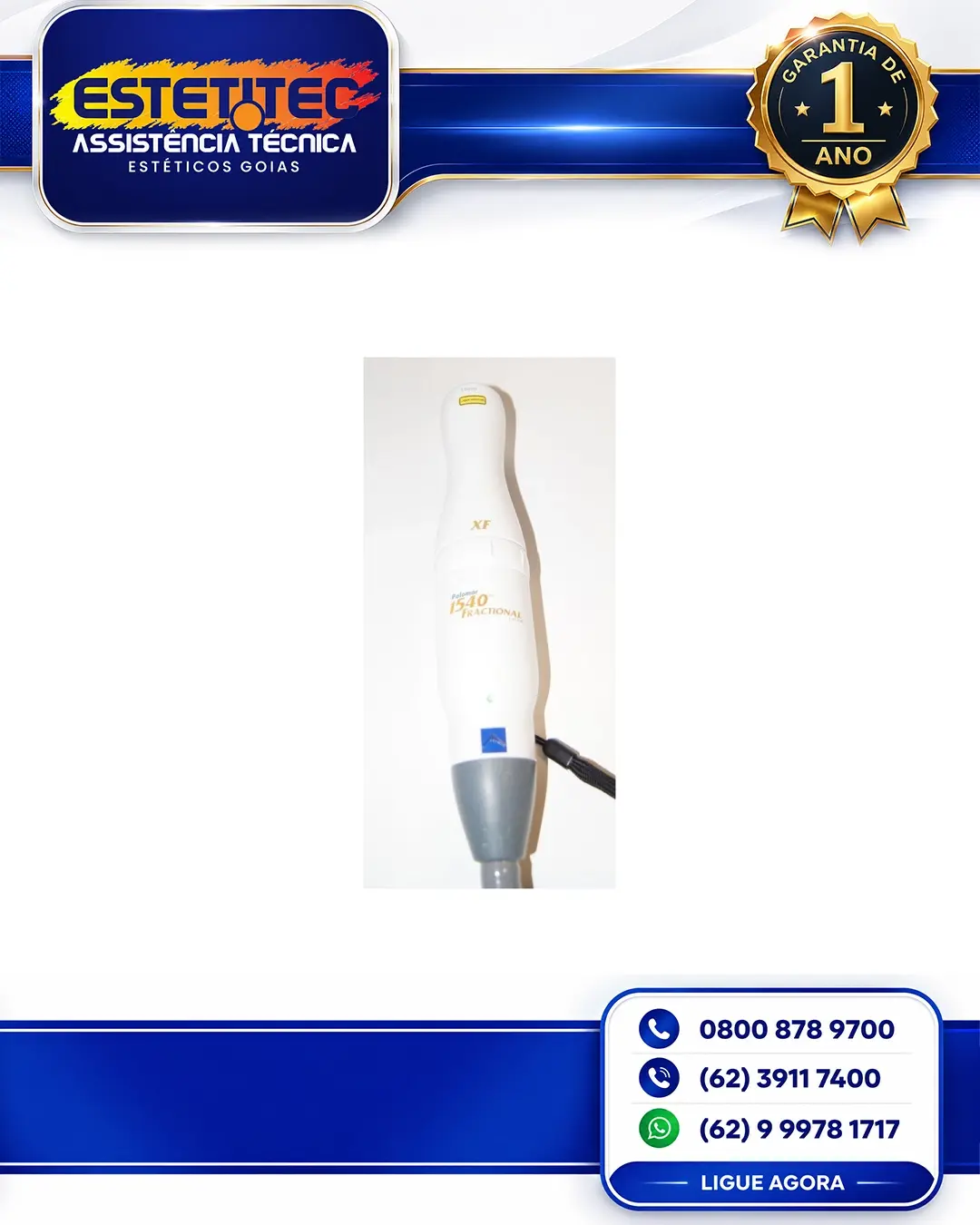 REPARO CYNOSURE PALOMAR ICON SANTA CATARINA