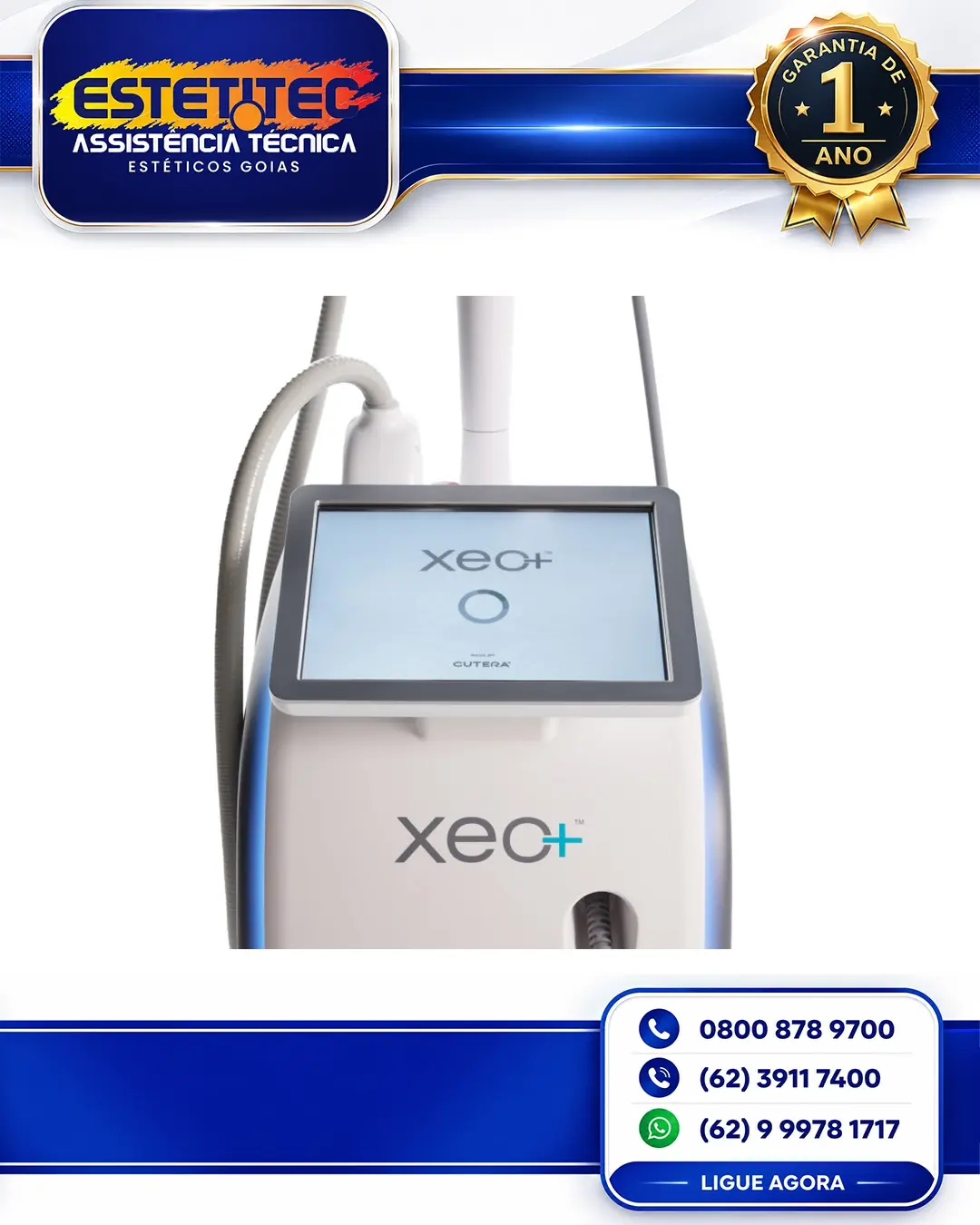 REPARO DE CUTERA XEO PLUS PORTO ALEGRE