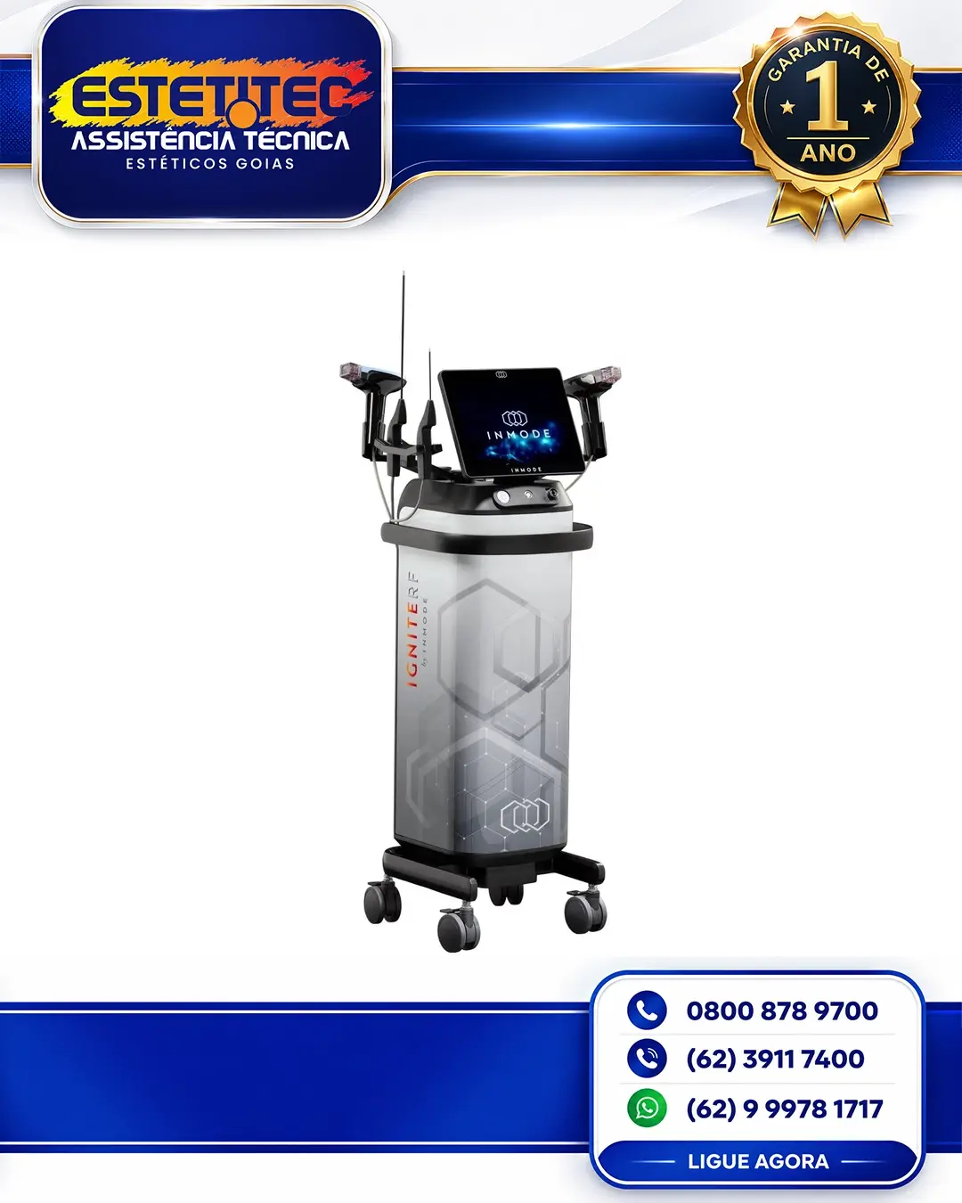 REPARO DE INMODE BODYTITE TURBO NO BRASIL
