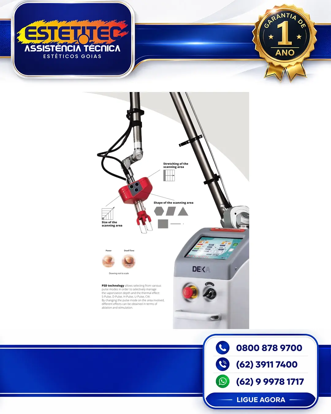 REPARO DEKA SMARTXIDE TOUCH FORTALEZA