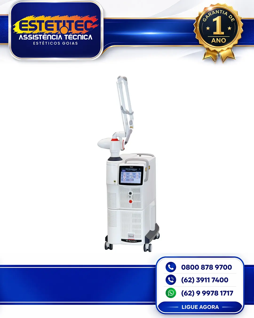 REPARO FOTONA XS DYNAMIS BRASÍLIA