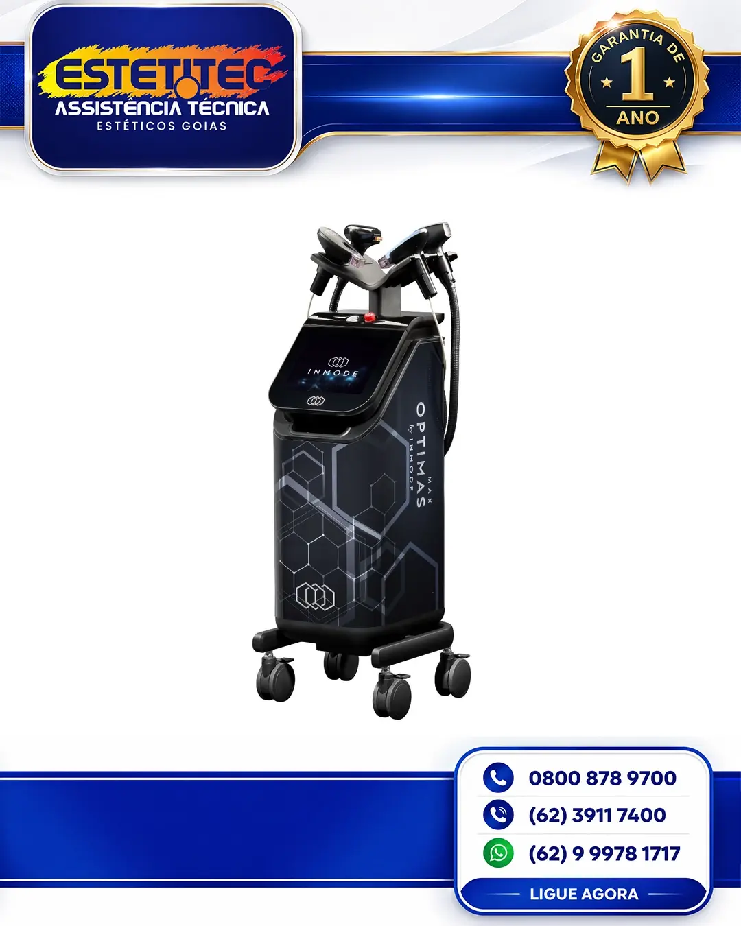 REPARO INMODE MORPHEUS8 BURST NO BRASIL