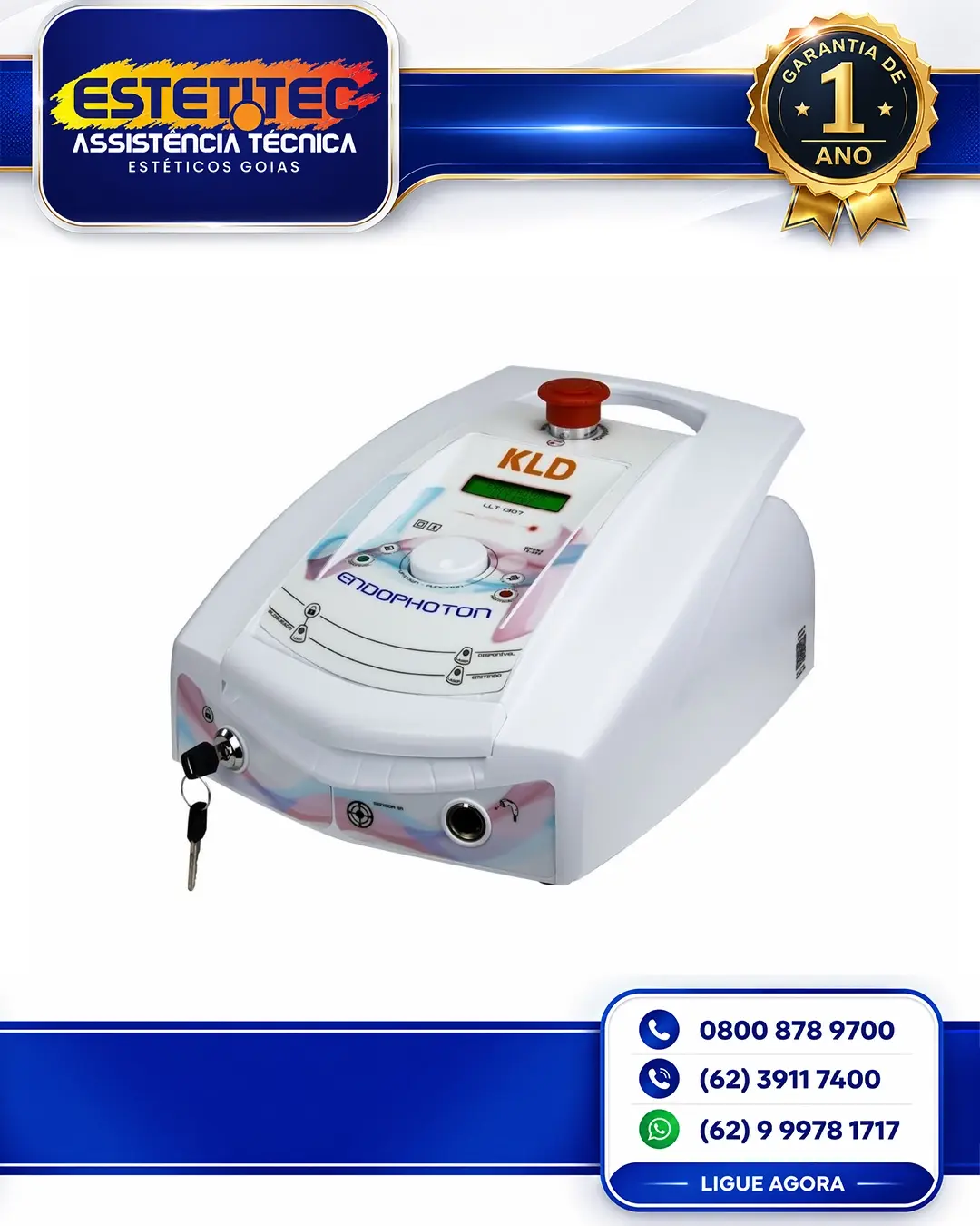 REPARO KLD ENDOPHOTON LITE 808 NO BRASIL