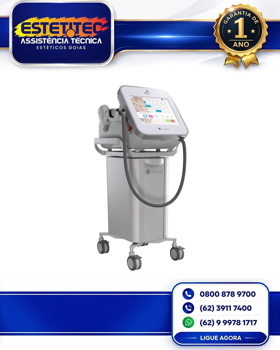 REPARO LUMENIS LIGHTSHEER BRASIL
