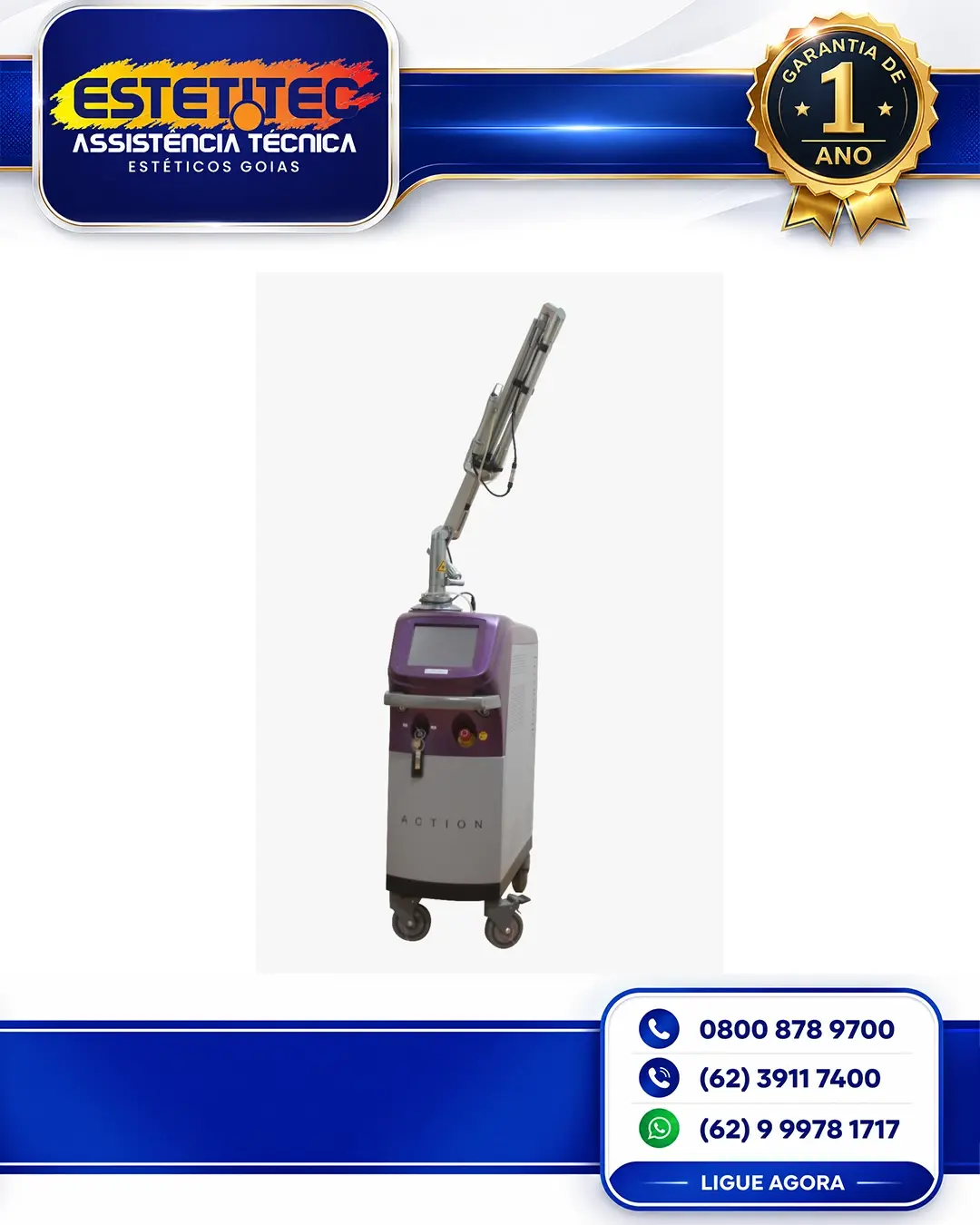 REPARO LUTRONIC ACTION II GOIÂNIA