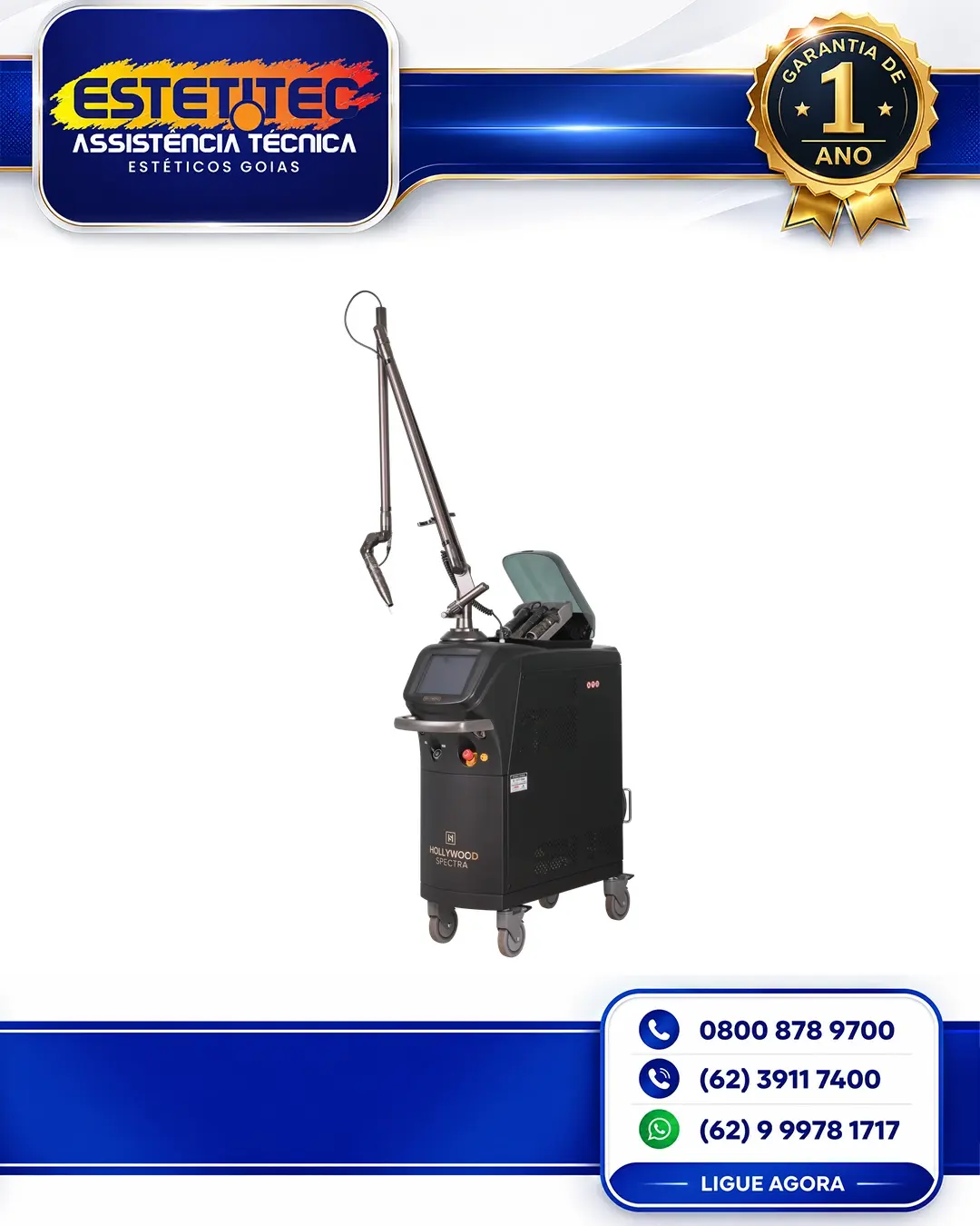 REPARO LUTRONIC HOLLYWOOD SPECTRA CURITIBA