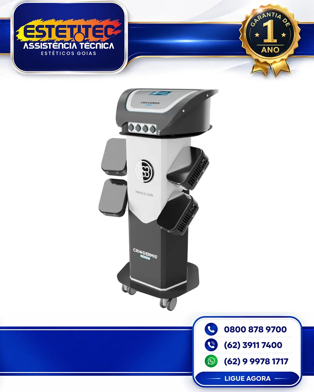 REPARO MEDICAL SAN CRIODERMIS SMART PORTO ALEGRE