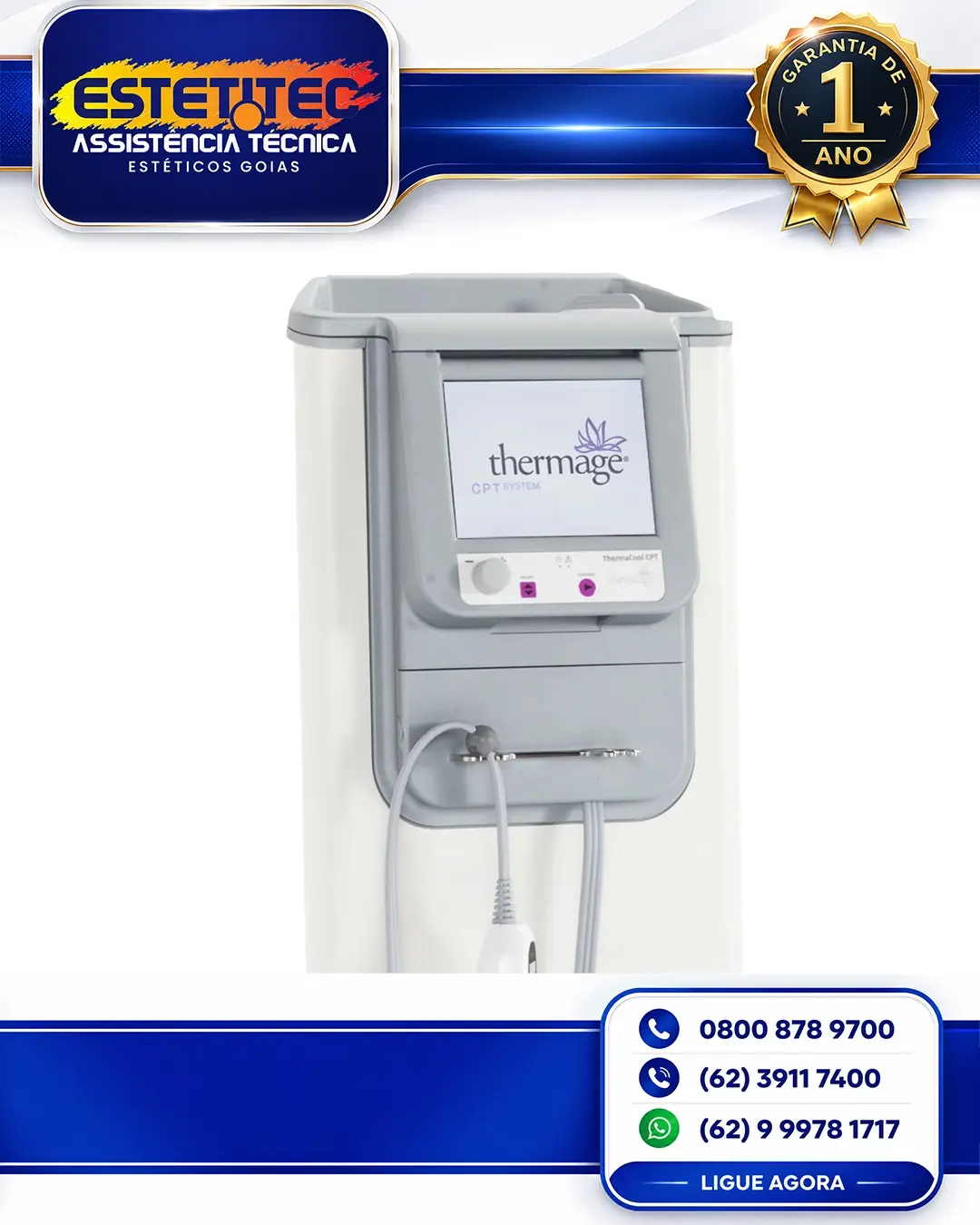 REPARO SOLTA MEDICAL THERMAGE CURITIBA