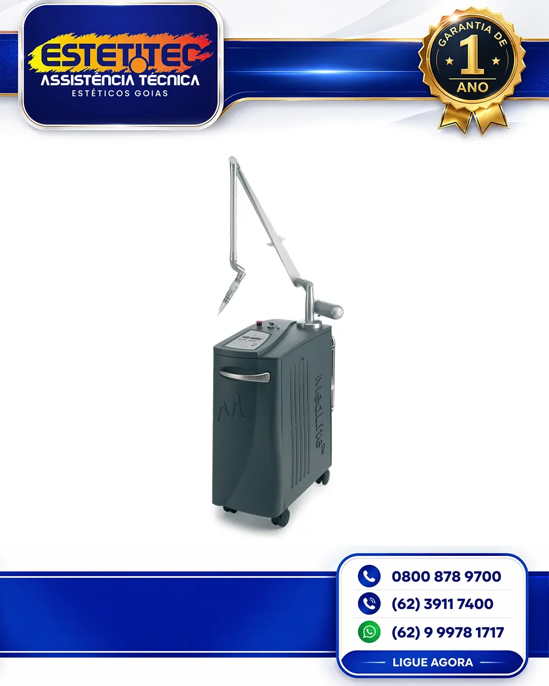 SUPORTE TÉCNICO CYNOSURE MEDLITE BRASÍLIA