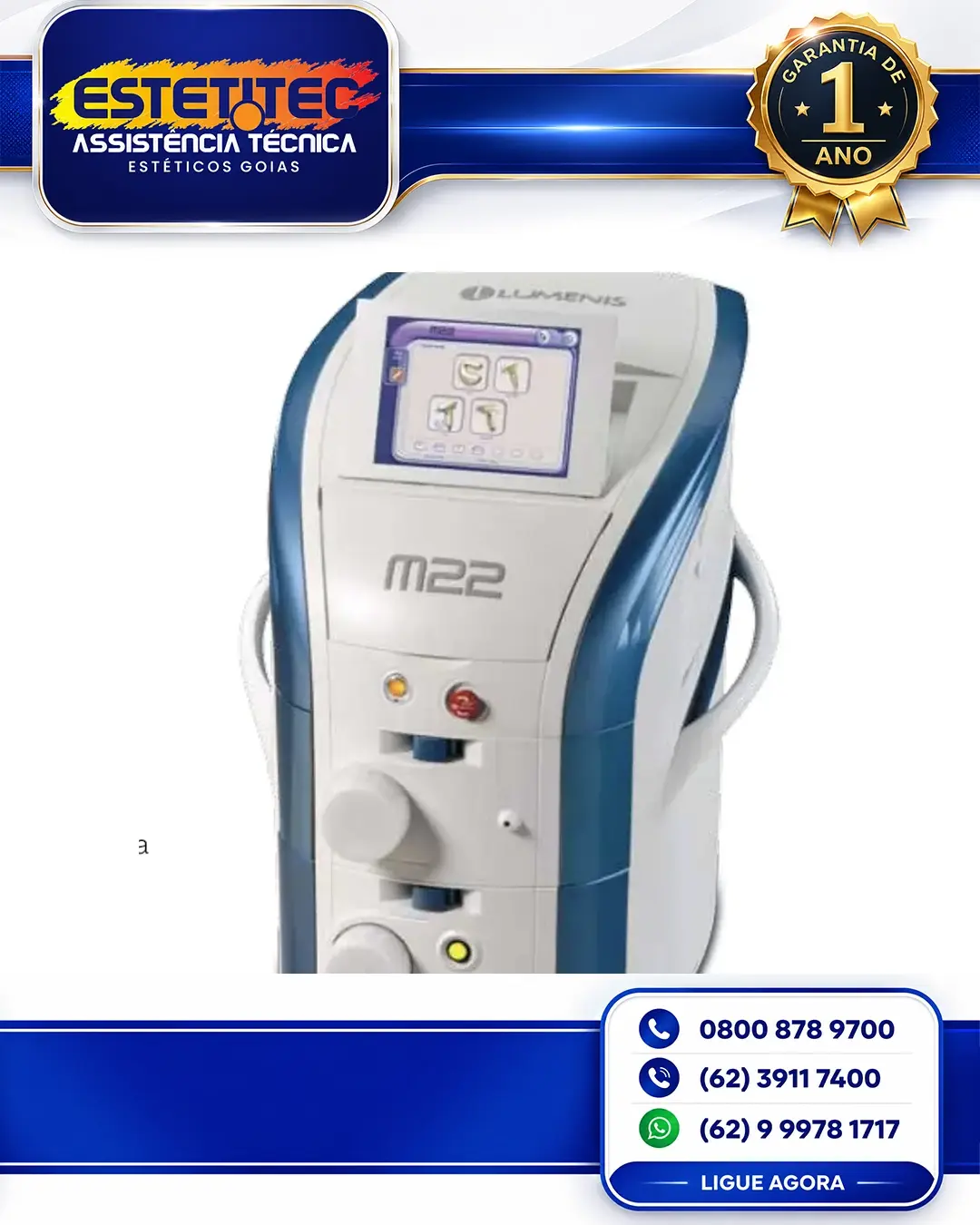 SUPORTE TÉCNICO LUMENIS RESURFX FLORIANÓPOLIS
