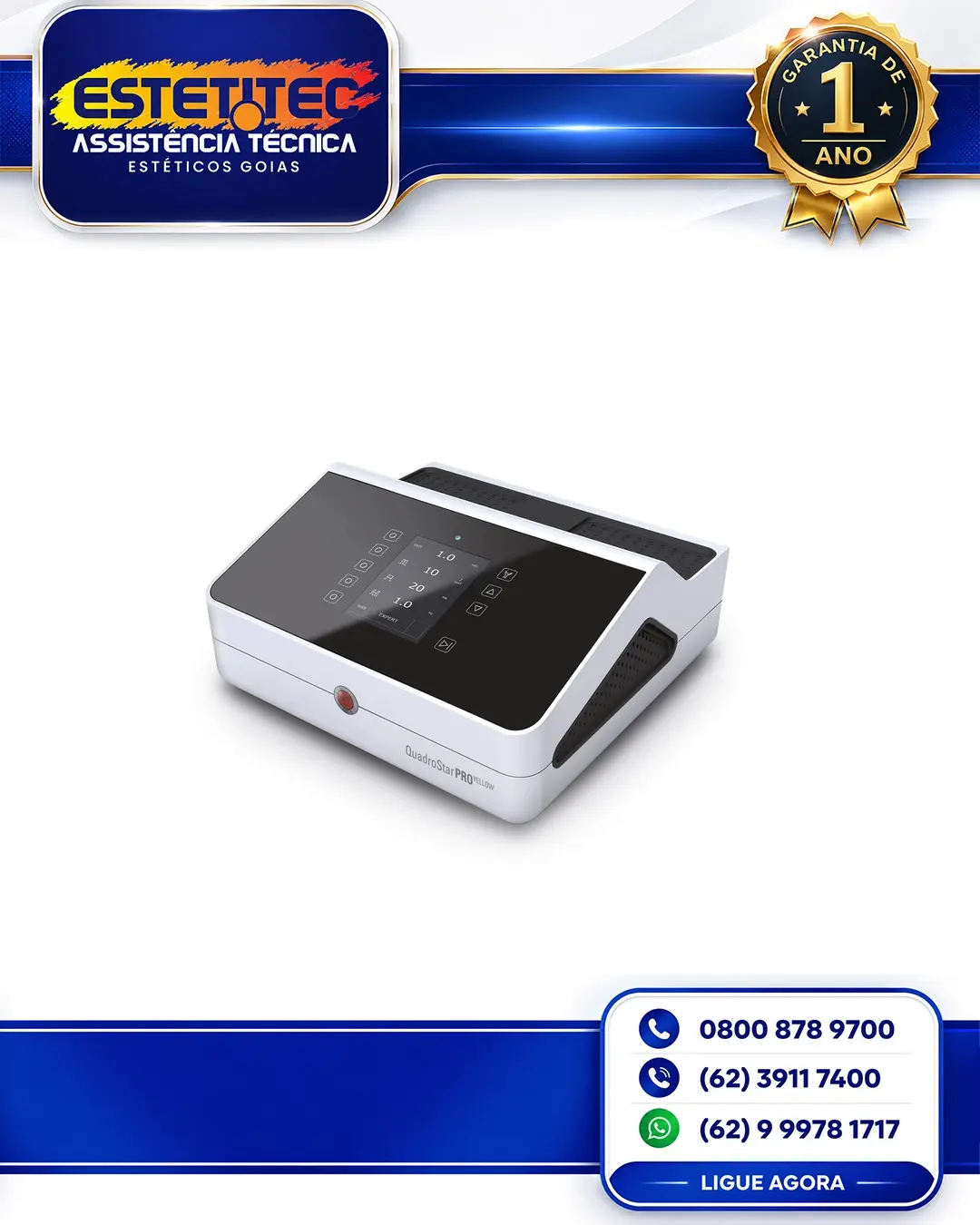 SUPORTE TÉCNICO PARA ASCLEPION YELLOWSTAR GOIÁS
