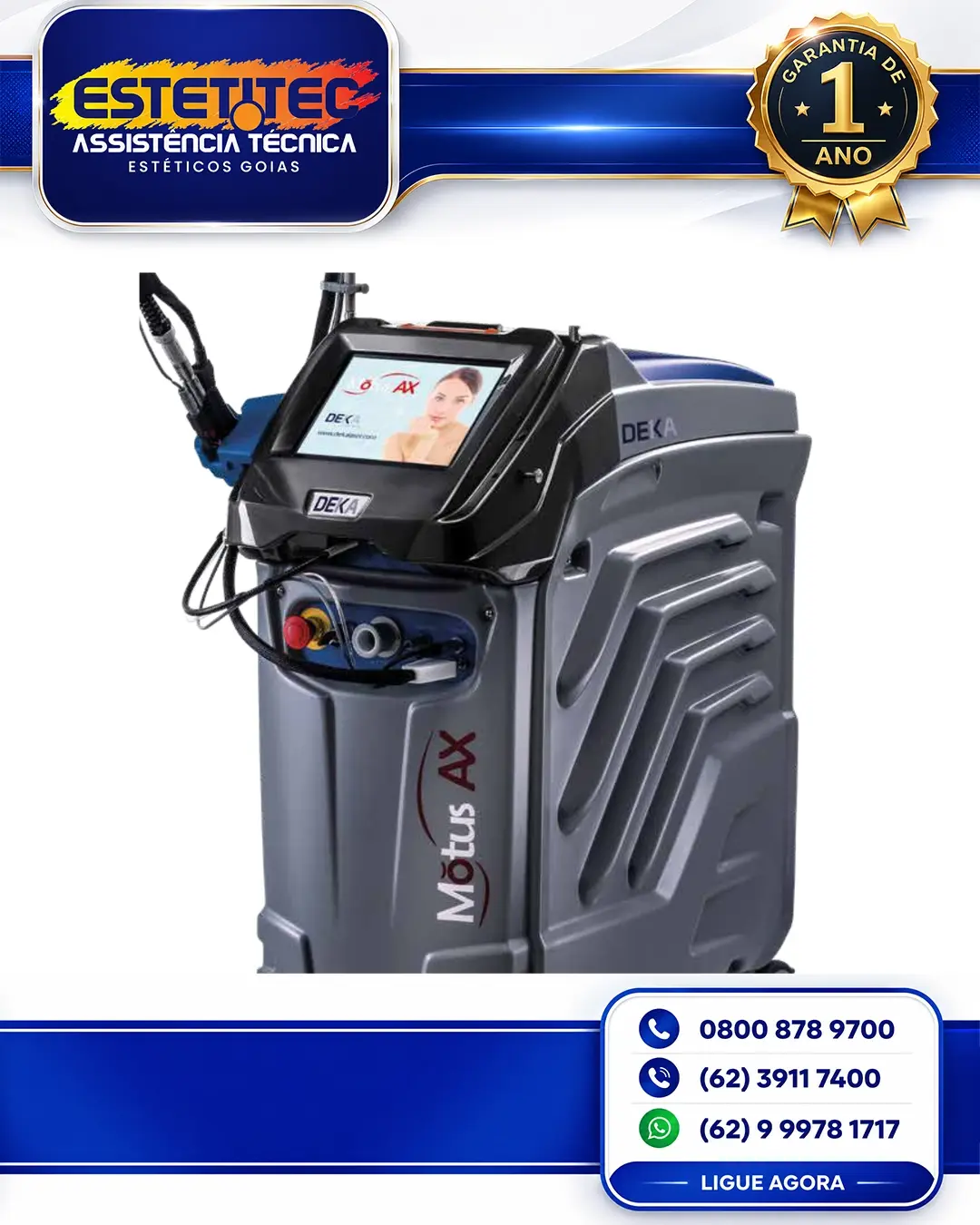 SUPORTE TÉCNICO PARA DEKA MOTUS AX BRASÍLIA
